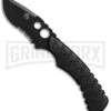 Mantis Seymour Tactical Black Fixed Blade Knife - Black Serr -Best Knife Shop mantis seymour fixed black serrated ta 2 large