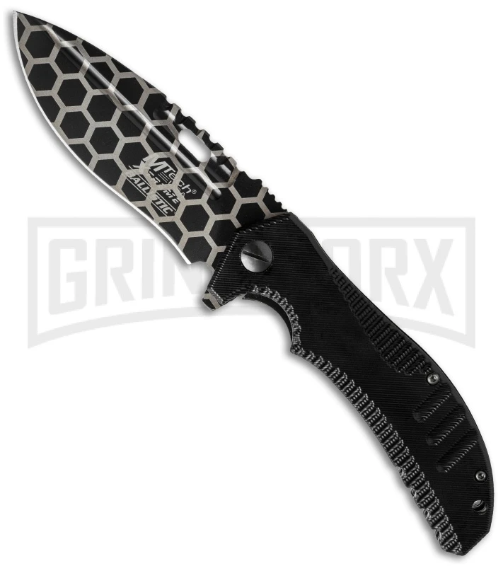 M-Tech Dean Hogarth Xtreme Ballistic Black Spring Assisted Knife - Graphic Plain 3 M-Tech Dean Hogarth Xtreme Ballistic Black Spring Assisted Knife - Graphic Plain