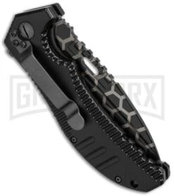 M-Tech Dean Hogarth Xtreme Ballistic Black Spring Assisted Knife - Graphic Plain 5 M-Tech Dean Hogarth Xtreme Ballistic Black Spring Assisted Knife - Graphic Plain -Best Knife Shop mtech xtreme mx a817hx side large