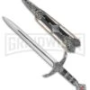 Rite-Edge Medieval Lord's Dagger Black Aluminum Fixed Blade Knife - Satin Plain 1 Rite-Edge Medieval Lord's Dagger Black Aluminum Fixed Blade Knife - Satin Plain -Best Knife Shop rite edge medieval lords dagger satin BP 20313 jr large
