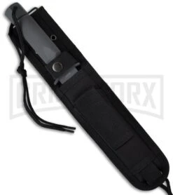 Schrade Extreme Survival SCHF1 Fixed Blade Knife - Gray Serr -Best Knife Shop schrade schf1 sheath large