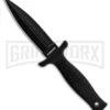 Schrade SCHF19 Compact Boot D/E Fixed Blade Knife - Black Plain -Best Knife Shop schrade schf19 large