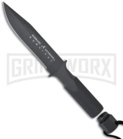Schrade Extreme Survival SCHF2SM Fixed Blade Knife - Gray Plain -Best Knife Shop schrade schf2sm open large