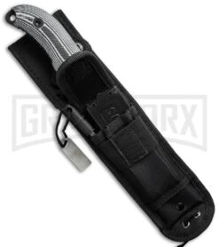 Schrade Extreme Survival SCHF36M Fixed Blade Knife Micarta - Black Plain 5 Schrade Extreme Survival SCHF36M Fixed Blade Knife Micarta - Black Plain -Best Knife Shop schrade schf36m sheath cm large