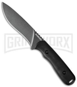 Schrade SCHF42 Frontier Fixed Blade Knife - Gray Plain