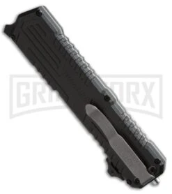 Schrade Viper SCHOTF3C Black OTF Spring Assisted Knife - Bead Blast Plain 5 Schrade Viper SCHOTF3C Black OTF Spring Assisted Knife - Bead Blast Plain -Best Knife Shop schrade schotf3c side large