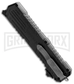 Schrade Viper SCHOTF3CB Black OTF Spring Assisted Knife - Black Plain 5 Schrade Viper SCHOTF3CB Black OTF Spring Assisted Knife - Black Plain -Best Knife Shop schrade schotf3cb otf side bhq 26056 jr large