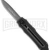 Schrade SCHOTF Assisted Opening OTF Knife - Drop Point Gray Plain -Best Knife Shop shrade out the front schotf black large