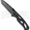 Smith & Wesson Extreme Ops CK404 Black Folding Knife - Tanto Black -Best Knife Shop smith and wesson ck404 jm large