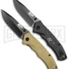 Smith & Wesson M&P Black And Tan Folding Knife Combo Pack -Best Knife Shop smith and wesson m p folding knife combo BHQ 89453 jr large