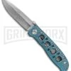 Smith & Wesson Extreme Ops CK105BL Blue Folding Knife - Satin Plain 1 Smith & Wesson Extreme Ops CK105BL Blue Folding Knife - Satin Plain -Best Knife Shop smith wesson ck105bl large