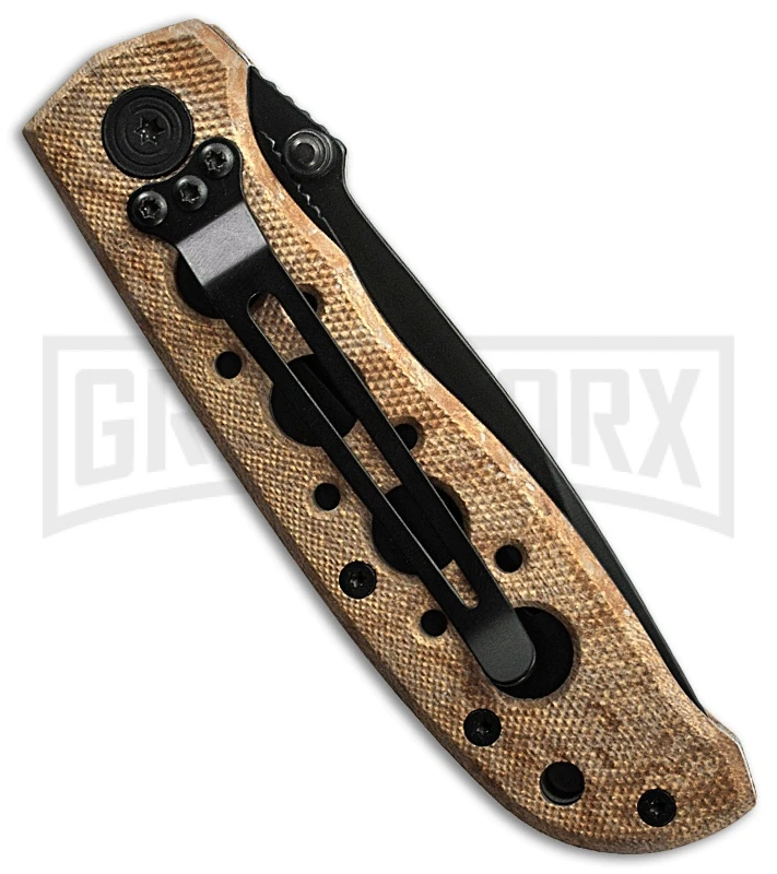 Smith & Wesson Extreme Ops CK105HD Desert Tan Folding Knife - Black Plain 4 Smith & Wesson Extreme Ops CK105HD Desert Tan Folding Knife - Black Plain - Image 2
