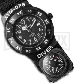 Smith & Wesson Extreme Ops Watch & Folding Knife Combo Pack -Best Knife Shop smith wesson extreme ops combo watch cm large