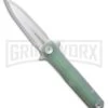 Stedemon HAN Folder Jade G-10 Liner Lock Knife - Satin Plain -Best Knife Shop stedemon han folder ll jade g 10 satin GX 31507 jr large