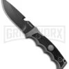 Tac-Force SureFire Gray Fixed Blade Knife - Black Plain -Best Knife Shop tac force surefire gray black BHQ 90951 jr large