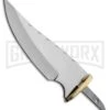 Tallen 9" Ridge Back Clip Point Fixed Blade Knife Blank W/ Sheath - Satin Plain 1 Tallen 9" Ridge Back Clip Point Fixed Blade Knife Blank W/ Sheath - Satin Plain -Best Knife Shop tallen ridge back cp blank sheath satin GX 30739 jr large