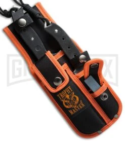 United Cutlery Trophy Master Field Dressing Knife Set -Best Knife Shop trophy master ty105 sheath cm large