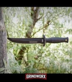 United Cutlery Black Combat Commander Tanto Knife - Black Plain 7 United Cutlery Black Combat Commander Tanto Knife - Black Plain -Best Knife Shop unitec cutlery COMBAT COMMANDER TANTO UC3028 BP 17192 dl large