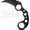 United Cutlery Black Undercover Karambit Knife - Black Plain -Best Knife Shop united cutlery black undercover karambit uc1466b large