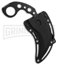 United Cutlery Black Undercover Karambit Knife - Black Plain -Best Knife Shop united cutlery black undercover karambit uc1466b sheath large