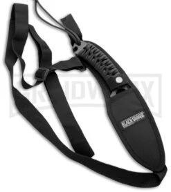 United Cutlery Savage Survival Wilderness Fixed Blade Knife - Black Plain 5 United Cutlery Savage Survival Wilderness Fixed Blade Knife - Black Plain -Best Knife Shop united cutlery bv138 black savage survival wilderness paracord fixed sheath large