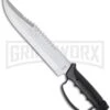 United Cutlery Bushmaster Survival Knife - Satin Plain -Best Knife Shop united cutlery uc212 large
